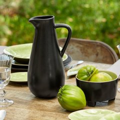 Riviera Black Pitcher