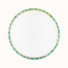 Syracuse Turquoise Round Platter - 12.5"