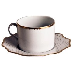 Simply Anna Antique Polka Tea Saucer