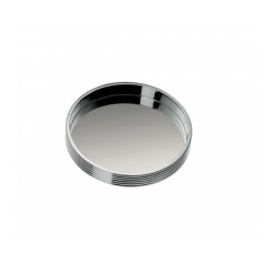 K+T Silver Plated Bottle Coaster