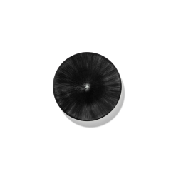 Dessert Plate White / Black 6 Dé By Ann Demeulemeester