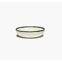 Small Bowl White / Black Dé By Ann Demeulemeester