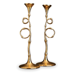 Evoca Candlesticks Set of 2