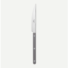 Bistro Shiny Solid Grey Dinner Knife