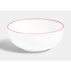Line Cereal Bowl-Burnt Orange
