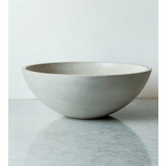White Pearl Round Bowl