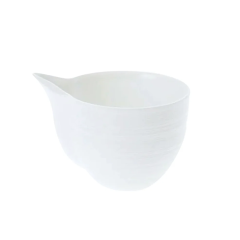 Hemisphere White Satin Large Creamer GM