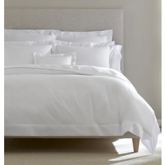 Giza 45 Percale White Duvet Cover 