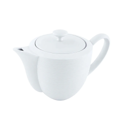 Hemisphere Satin White Large Coffee Pot GM