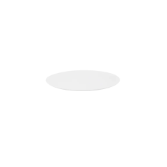 Slim Satin White Bread Plate
