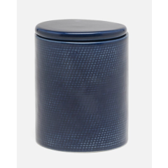 Navy Blue Ceramic Cordoba Canister