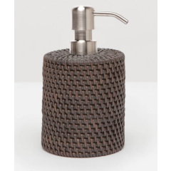 Coffee Rattan Dalton Soap Pump