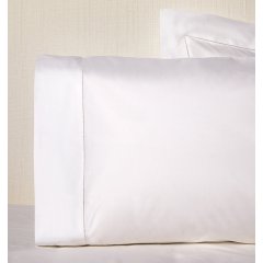 Giza 45 Ivory Percale Standard Pillowcases