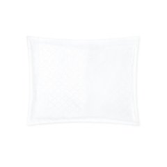 Giza 45 Ivory Quatrefoil Standard Sham