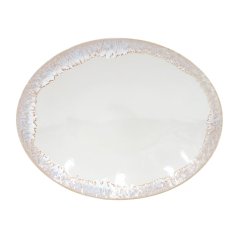 Taormina White Serving Platter