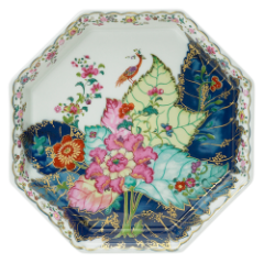 Tobacco Leaf Octagonal Tray