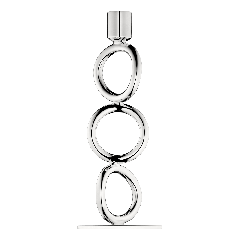 Vertigo 3-Ring Candleholder