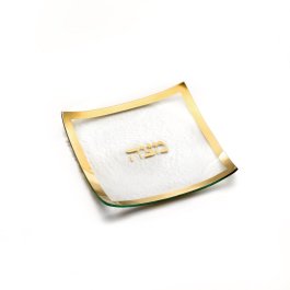 Square Matzah Plate